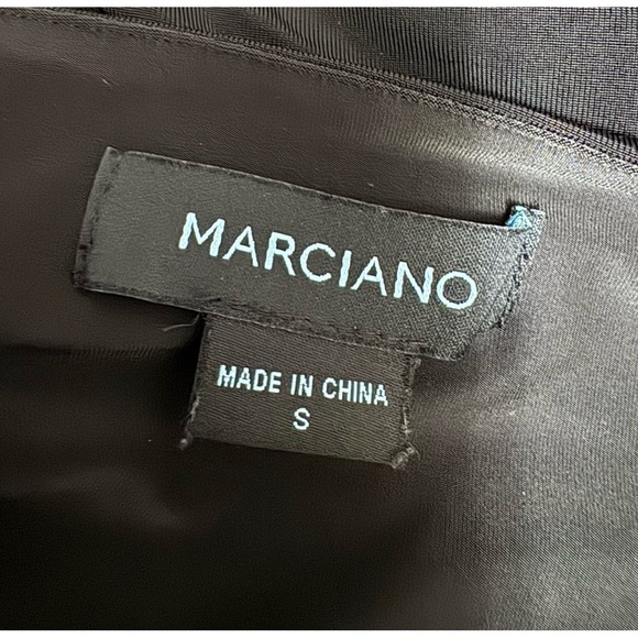 ❌SOLD❌Marciano Vintage Y2K Clubbing Party Cross-Over Black Dress - Picture 5 of 5